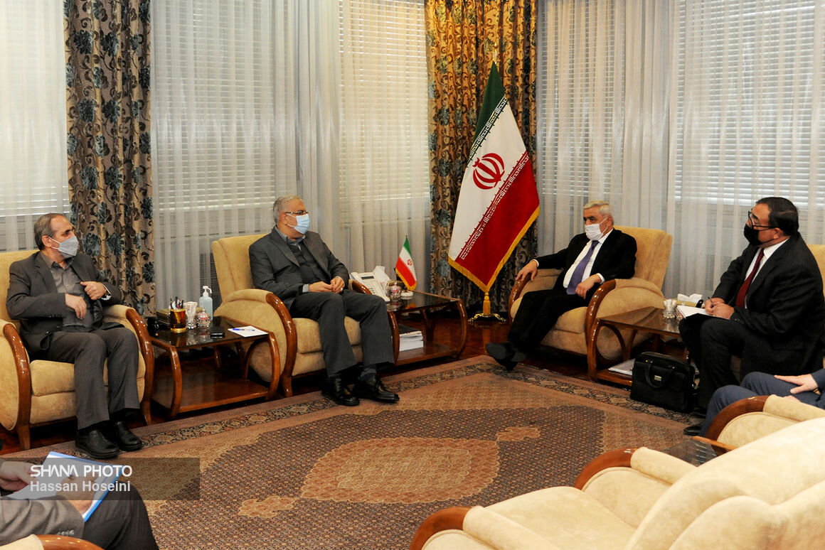 Azerbaijan Delegation Meets Iran Petroleum Minister