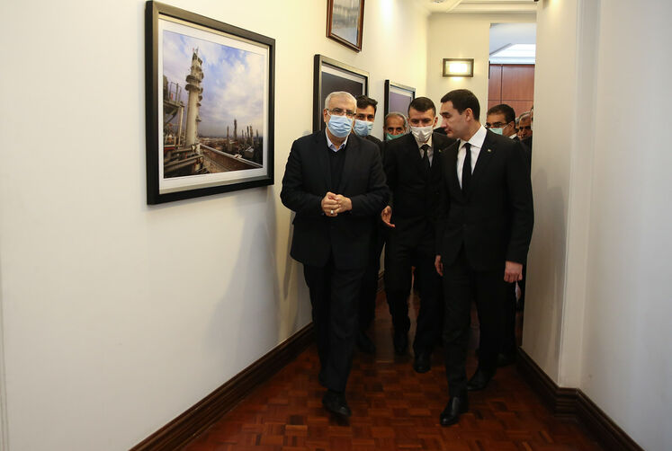 دیدار وزیر نفت با معاون رئیس کابینه وزرای ترکمنستان