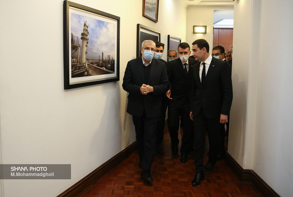 دیدار وزیر نفت با معاون رئیس کابینه وزیران ترکمنستان