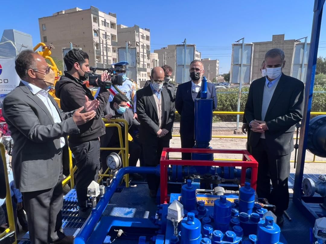 نخستین واحد سیار فرآورش نفت شرکت ملی حفاری رونمایی شد  نخستین واحد سیار فرآورش نفت شرکت ملی حفاری رونمایی شد