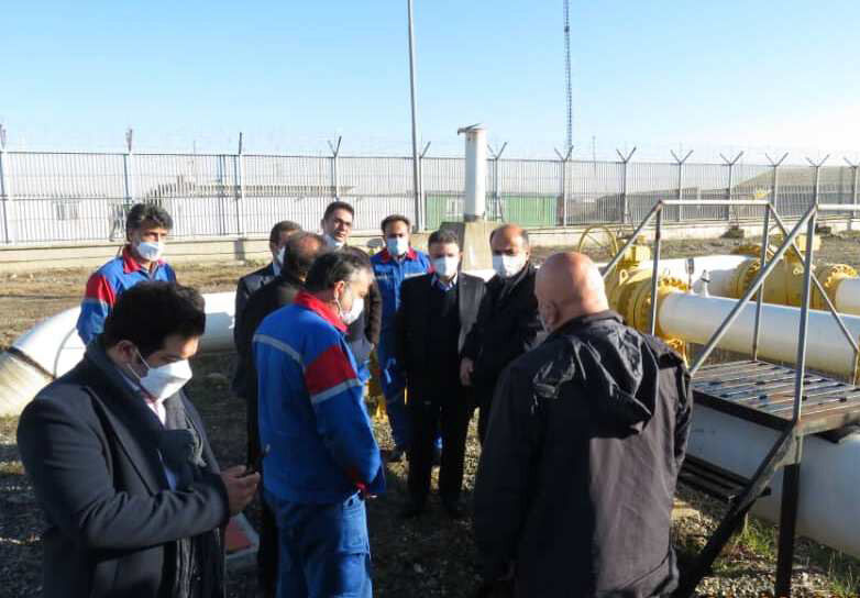 بازدید مدیر دیسپچینگ شرکت ملی گاز از ایستگاه تقویت فشار گاز قلعه‌جیق