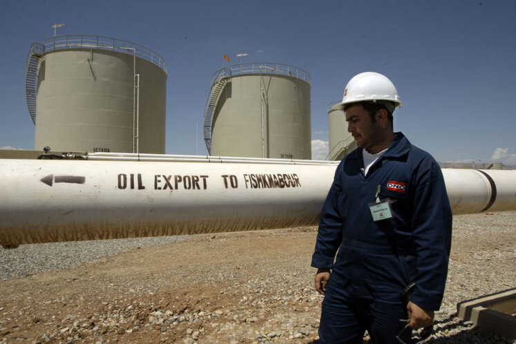 ادامه روند کاهش و توقف تولید نفت در اقلیم کردستان عراق