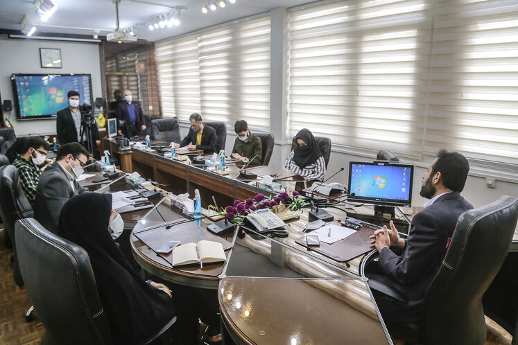 نشست خبری رضا نوشادی، مدیرعامل شرکت مهندسی و توسعه گاز ایران