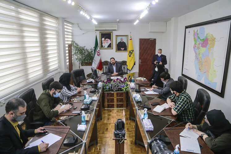 نشست خبری رضا نوشادی، مدیرعامل شرکت مهندسی و توسعه گاز ایران