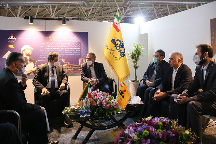 دیدار مدیرعامل شرکت ملی گاز ایران و دبیرکل جی‌ئی‌سی‌اف