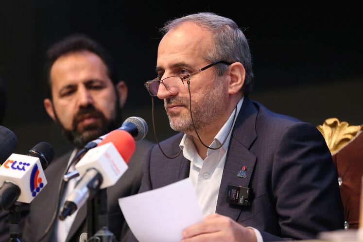 نشست خبری مدیرعامل شرکت ملی گاز ایران در حاشیه بیستوششمین نمایشگاه بینالمللی نفت، گاز، پالایش و پتروشیمی