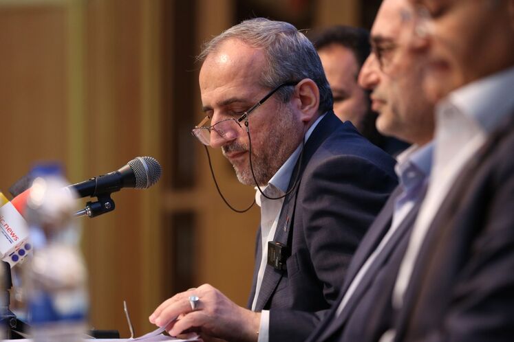 نشست خبری مدیرعامل شرکت ملی گاز ایران در حاشیه بیستوششمین نمایشگاه بینالمللی نفت، گاز، پالایش و پتروشیمی