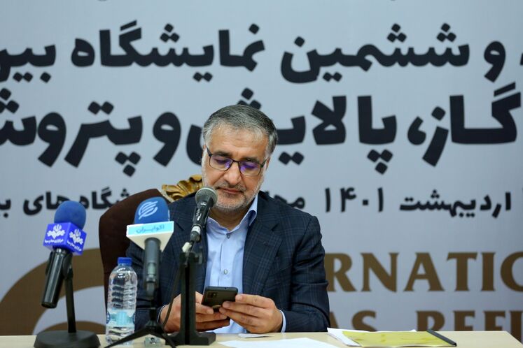 نشست خبری مدیر عامل شرکت پایانه های نفتی ایران در حاشیه بیست و ششمین نمایشگاه صنعت نفت