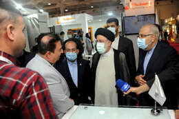 President visits 26th Iran Oil Show