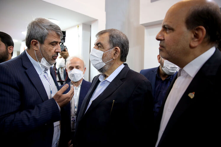 بازدید محسن رضایی، معاون اقتصادی رئیس جمهوری از بیست وششمین نمایشگاه نفت