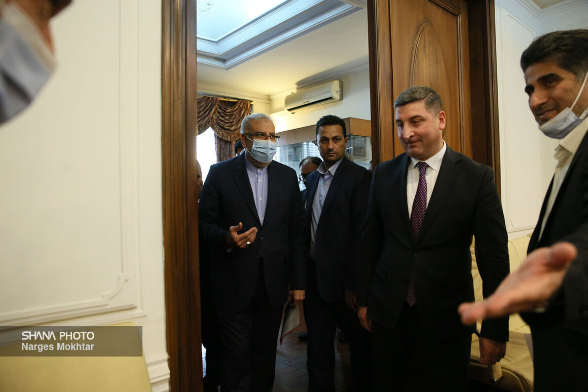 دیدار وزیر نفت با وزیر مدیریت منطقه‌ای و زیرساخت‌های ارمنستان