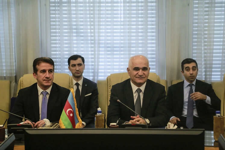 دیدار وزیر نفت با شاهین مصطفی‌یف، معاون نخست‌وزیر جمهوری آذربایجان