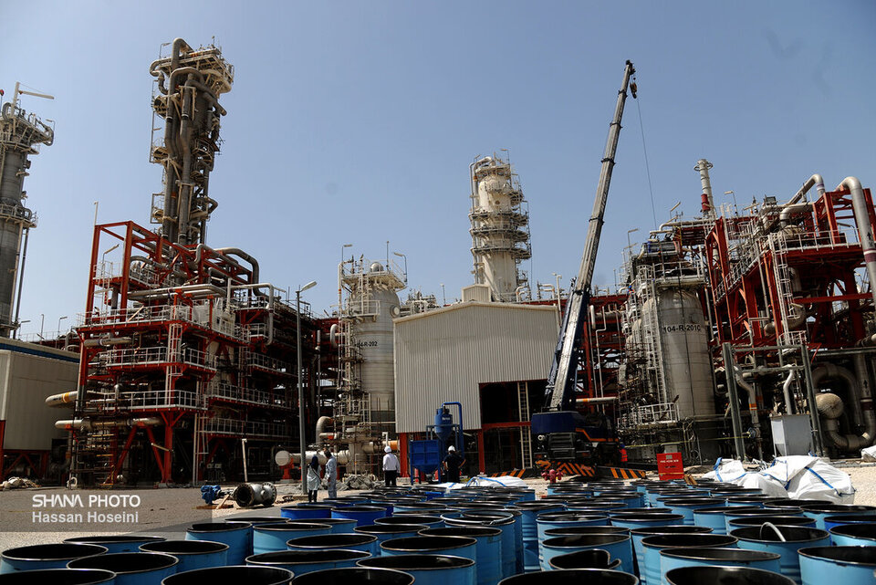 Gas production increases at South Pars Phase 13