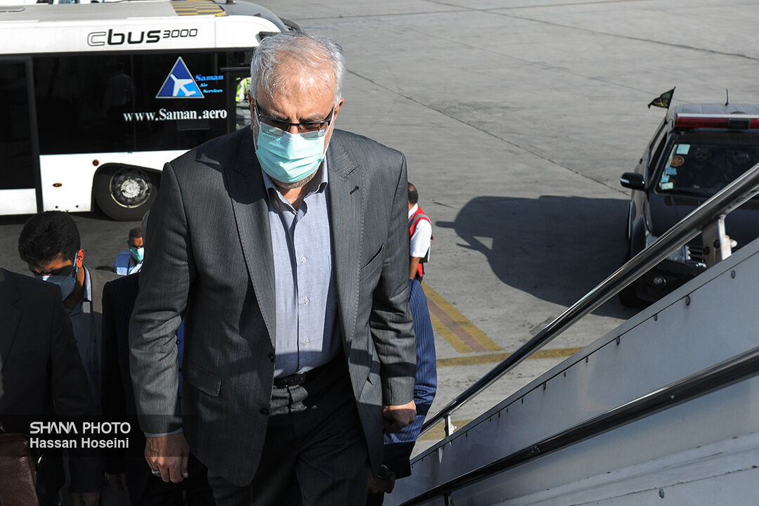 وزیر نفت تهران را به مقصد باکو ترک کرد
