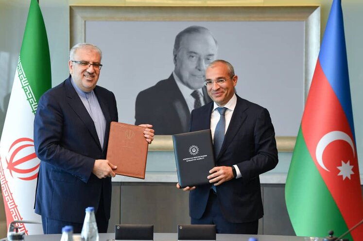 امضای تفاهم‌نامه افزایش ۲ برابری سوآپ گاز ترکمنستان به آذربایجان از طریق ایران 