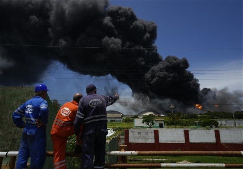 گروه فنی و تخصصی ایران برای کمک به خاموش کردن آتش مخازن نفتی به کوبا اعزام شد