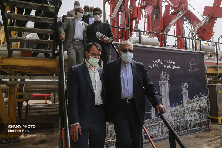سفر جواد اوجی، وزیر نفت به ماهشهر