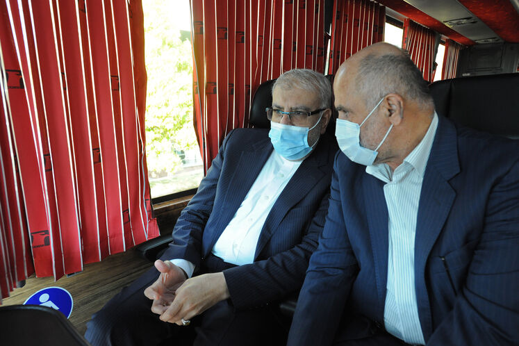 سفر جواد اوجی، وزیر نفت به عسلویه