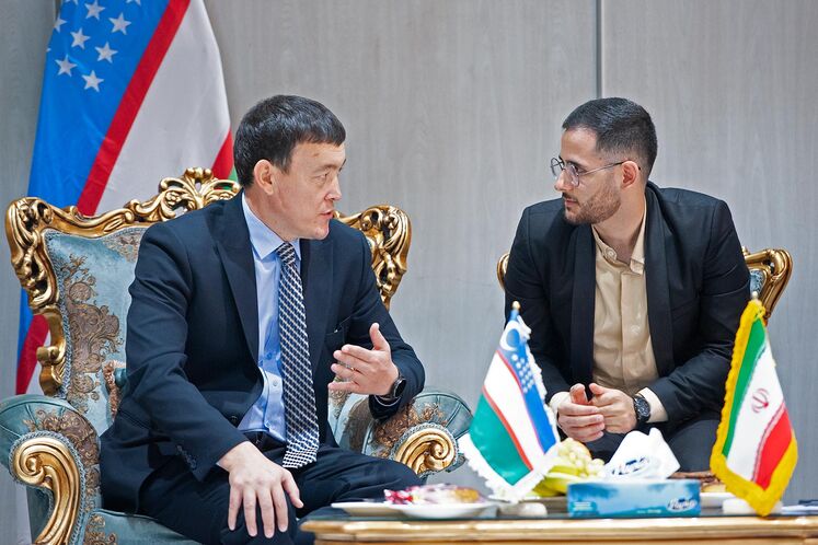 ملاقات معاون امور بین‌الملل و بازرگانی وزارت نفت با معاون وزیر انرژی ازبکستان