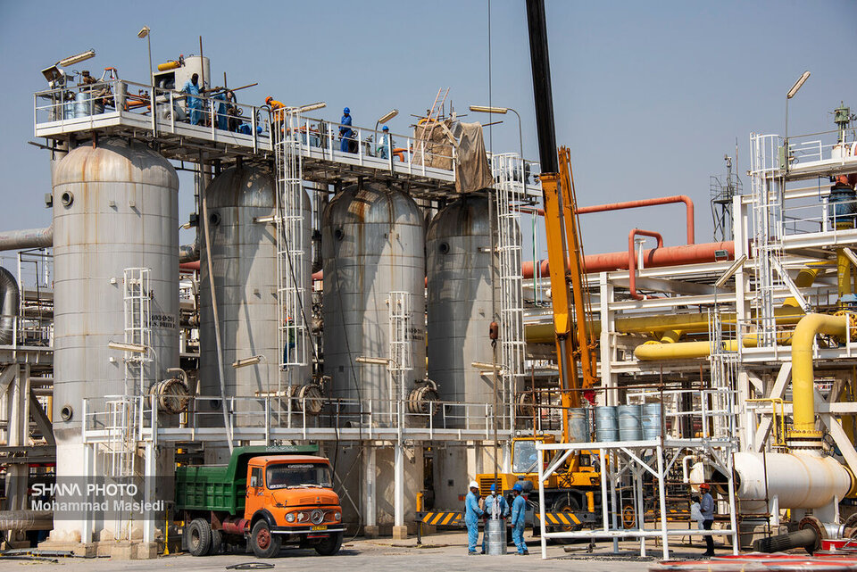 ساخت مخزن ذخیره‌سازی میعانات گازی و احداث پروژه خط لوله جدید صادرات گاز مایع