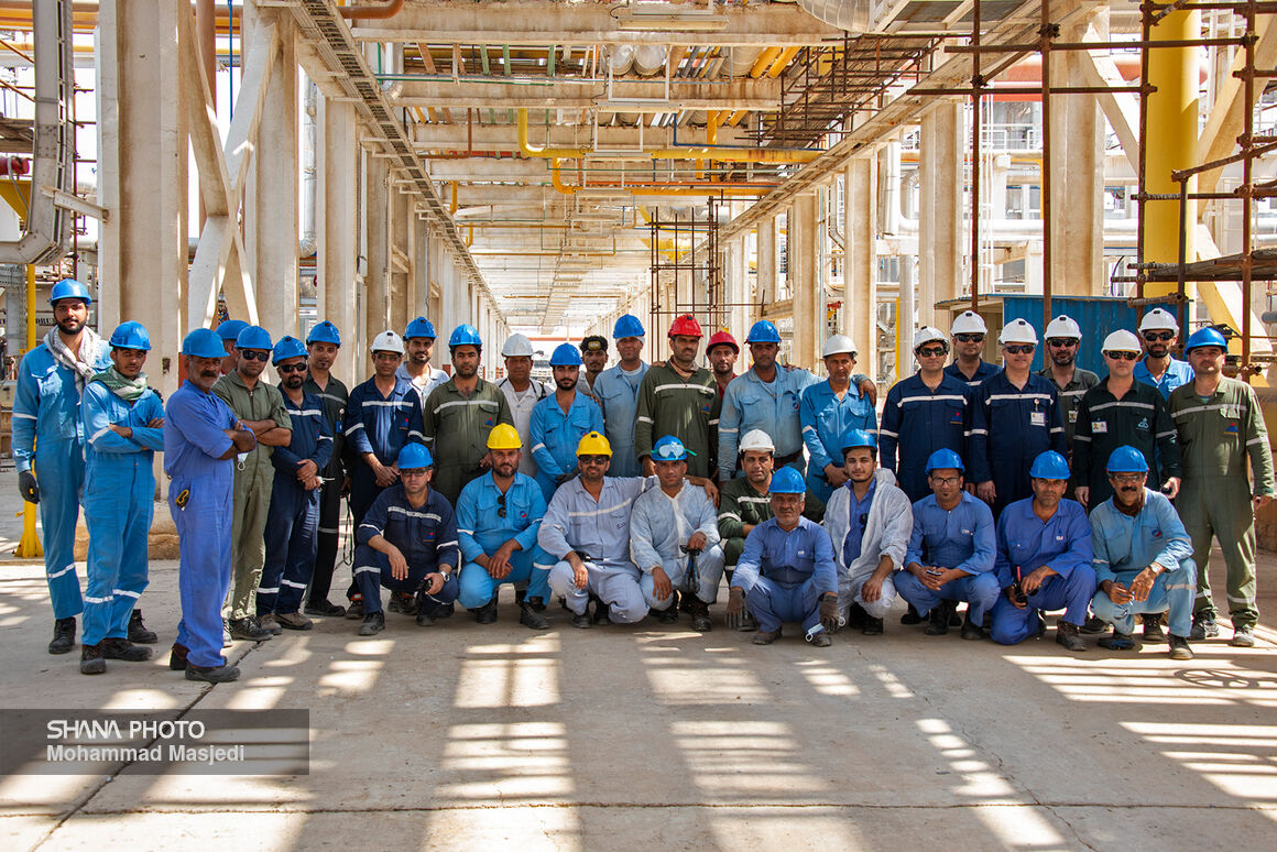 دومین پالایشگاه بزرگ گازی کشور برای تولید حداکثری در زمستان قد علم کرد