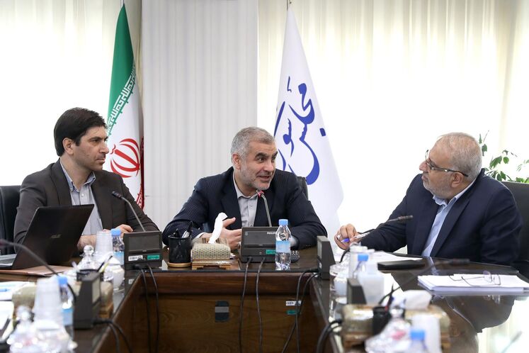 نشست مشترک نایب رئیس مجلس شورای اسلامی با وزیر نفت