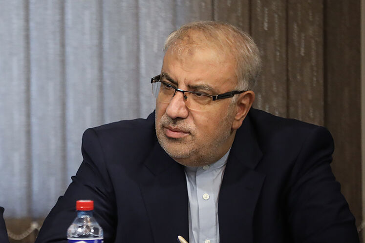 جواد اوجی، وزیر نفت در نشست  با نمایندگان کارگروه‌های کمیسیون مشترک اقتصادی ایران و روسیه