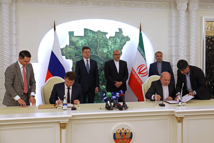 امضای سند همکاری‌های دوجانبه ایران و روسیه