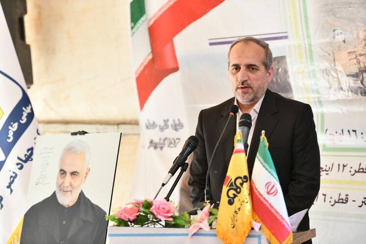 مجید چگنی، معاون وزیر و مدیرعامل شرکت ملی گاز ایران