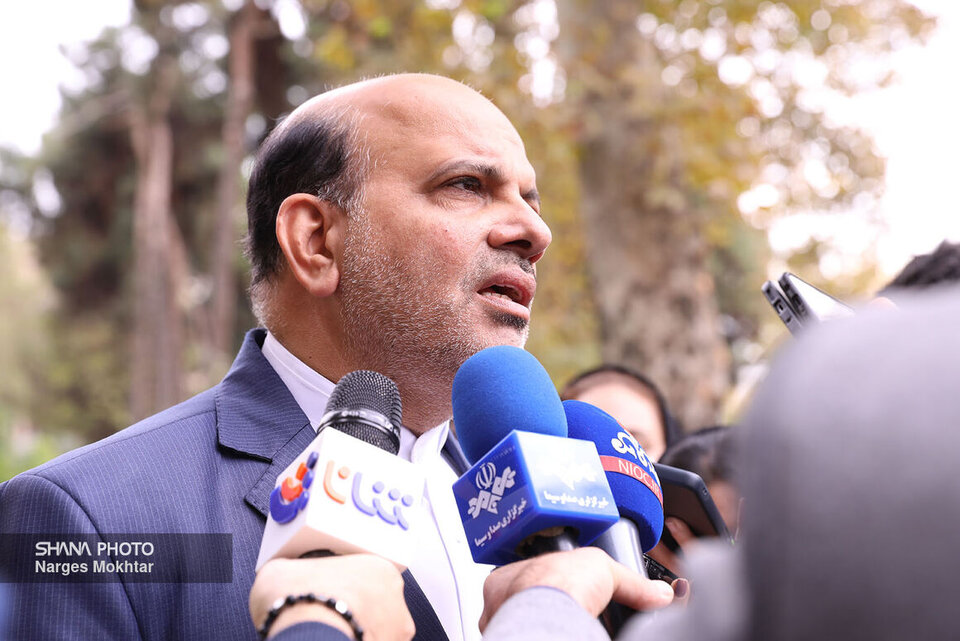مدیرعامل شرکت ملی نفت ایران در جمع خبرنگاران