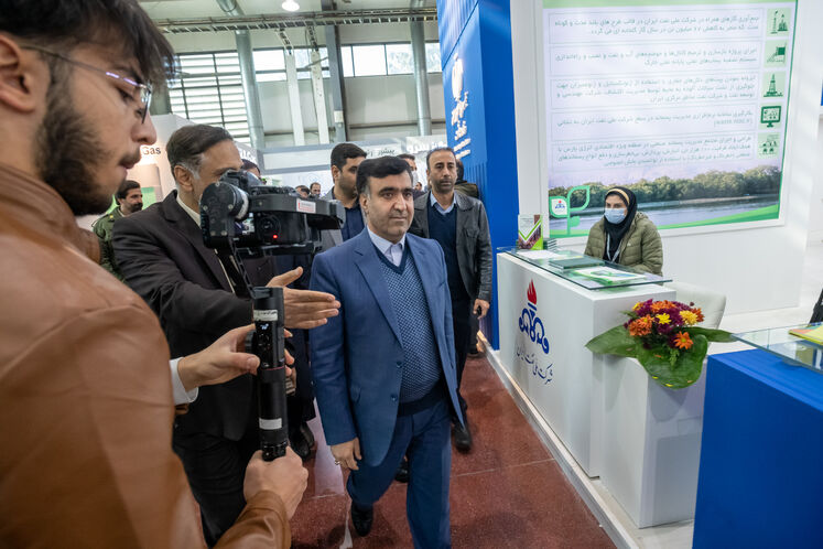 بازدید علی سلاجقه، رئیس سازمان حفاظت محیط زیست از بیستمین دوره نمایشگاه بینالمللی محیط زیست