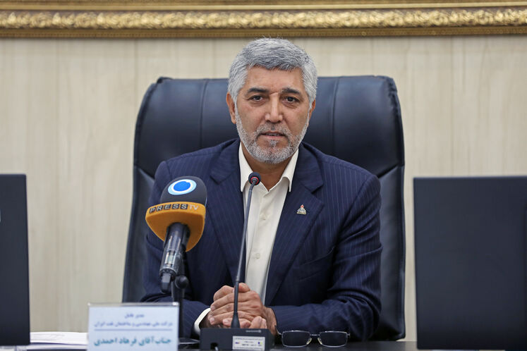 فرهاد احمدی ، مديرعامل شركت ملی مهندسی و ساختمان نفت ايران