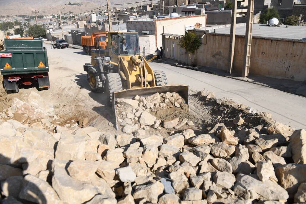 منطقه مسکونی لبنان گچساران ایمن سازی شد منطقه مسکونی لبنان گچساران ایمن سازی شد