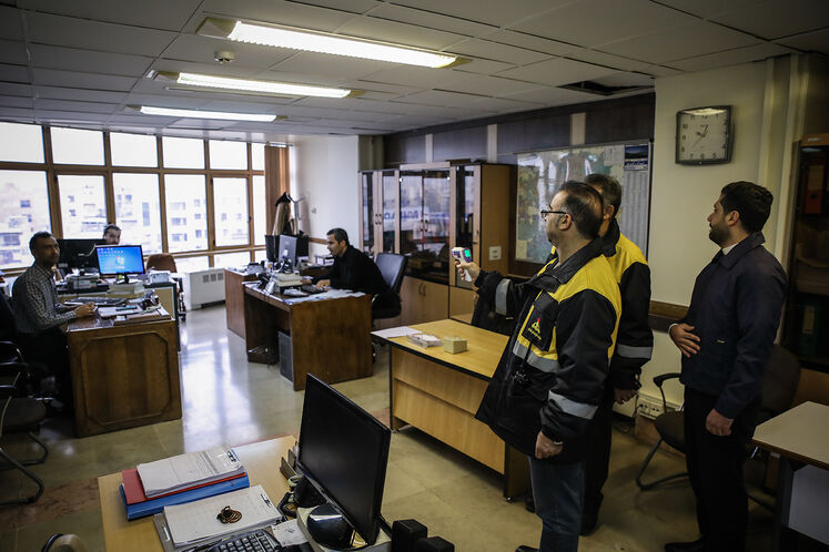 پایش مصرف گاز سازمانها، ادارهها، مراکز دولتی و عمومی