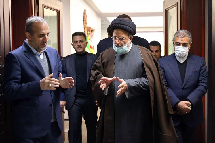 حضور سرزده سیدابراهیم رئیسی، رئیسجمهوری در مرکز مدیریت دیسپچینگ شرکت ملی گاز