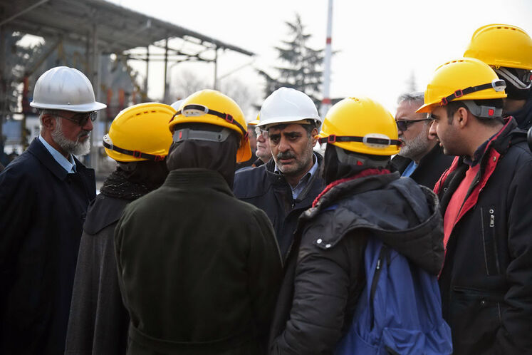 بازدید اصحاب رسانه از انبار نفت کن (شمالغرب تهران)