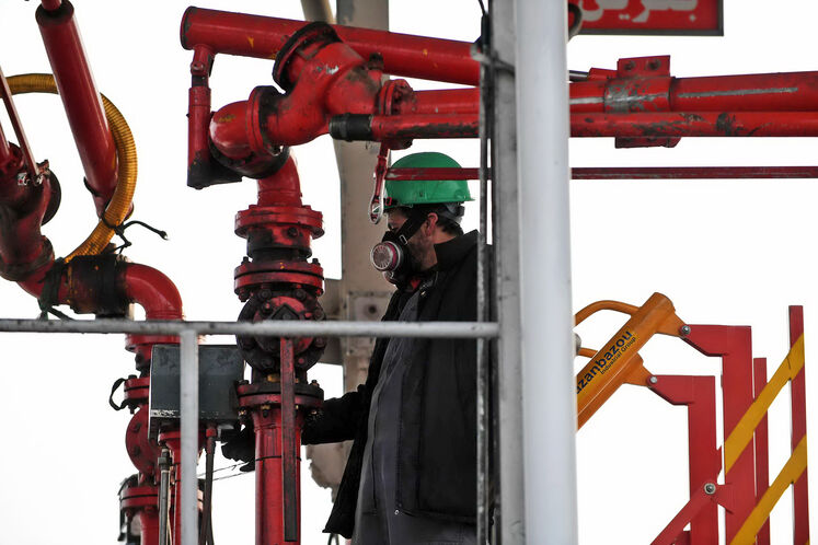 بازدید اصحاب رسانه از انبار نفت کن (شمالغرب تهران)