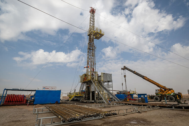 دکل حفاری (OV-۱) چاه شماره ۱۹ پایدار غرب