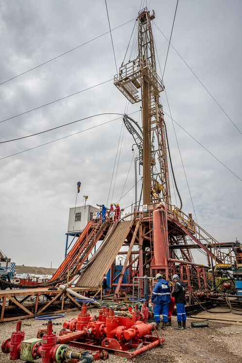 دکل حفاری ۱۲۶ چاه شماره ۱۱ پایدار غرب