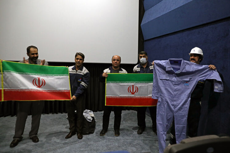 حضور جواد اوجی، وزیر نفت در چهل و یکمین جشنواره فیلم فجر
