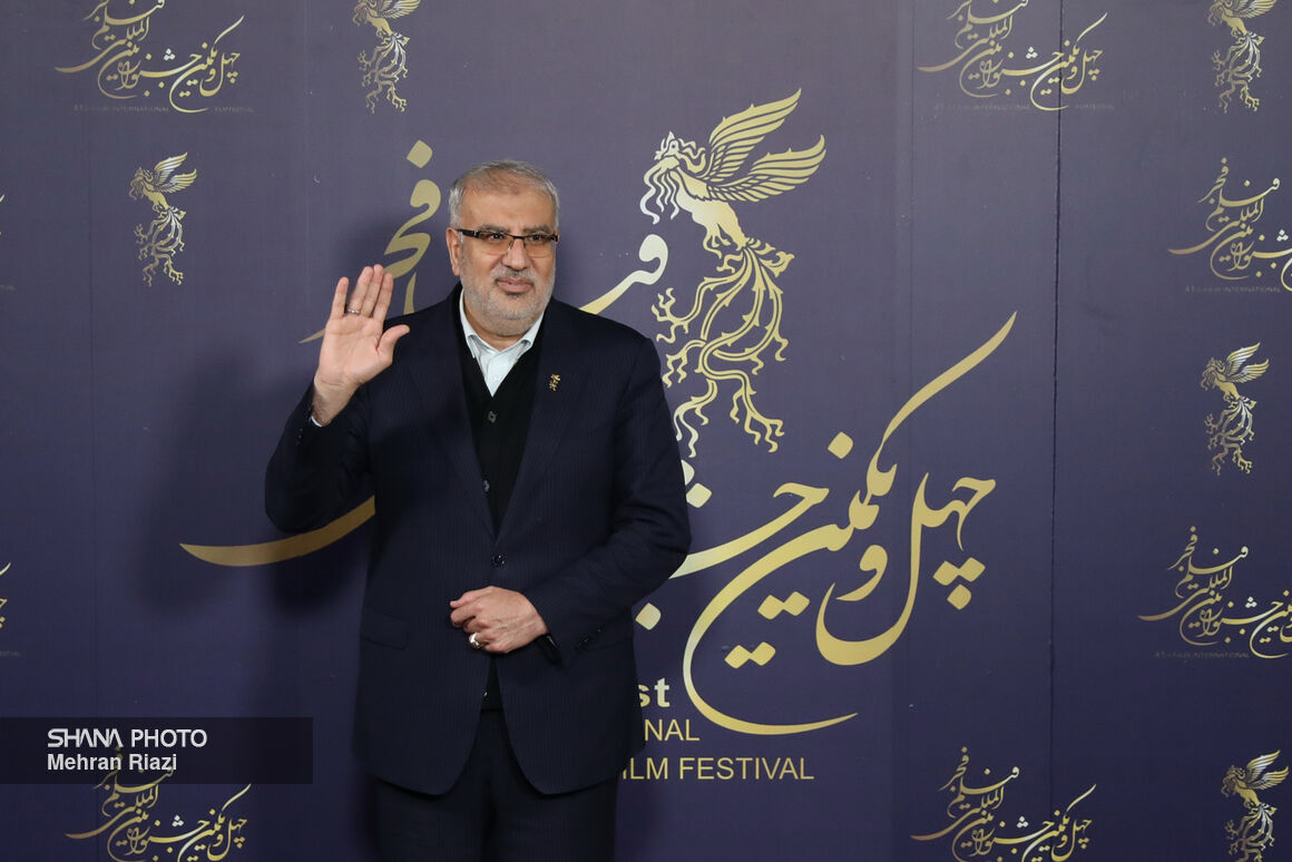 حضور وزیر نفت در چهل و یکمین جشنواره فیلم فجر