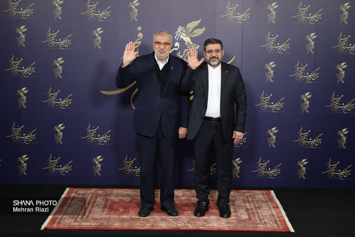 حضور وزیر نفت در جشنواره فیلم فجر ۴۱