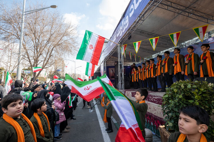 راهپیمایی باشکوه چهل و چهارمین سالروز پیروزی انقلاب اسلامی