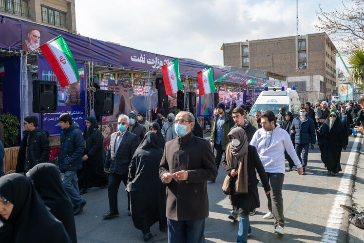 راهپیمایی باشکوه چهل و چهارمین سالروز پیروزی انقلاب اسلامی