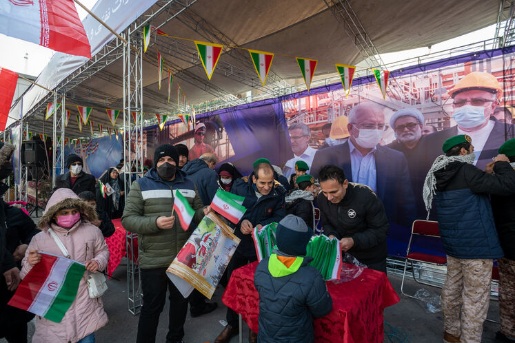 راهپیمایی باشکوه چهل و چهارمین سالروز پیروزی انقلاب اسلامی