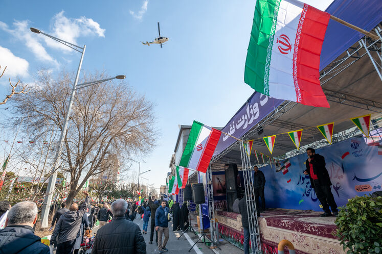 راهپیمایی باشکوه چهل و چهارمین سالروز پیروزی انقلاب اسلامی