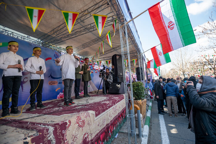 راهپیمایی باشکوه چهل و چهارمین سالروز پیروزی انقلاب اسلامی