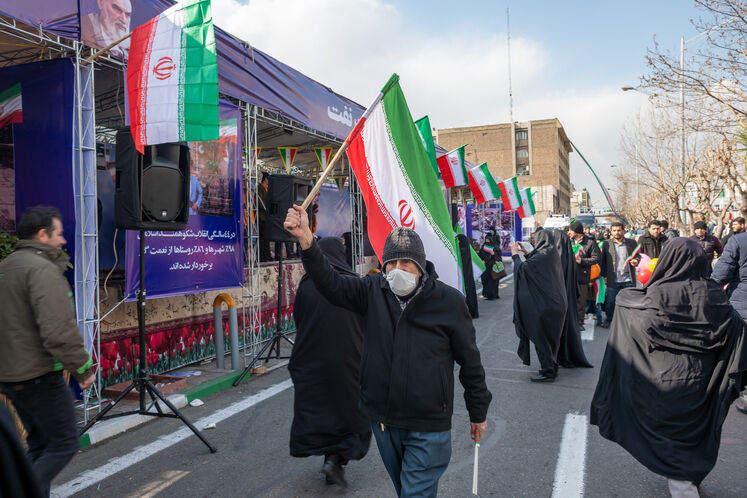راهپیمایی باشکوه چهل و چهارمین سالروز پیروزی انقلاب اسلامی