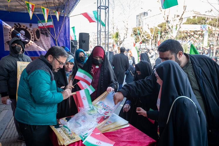 راهپیمایی باشکوه چهل و چهارمین سالروز پیروزی انقلاب اسلامی