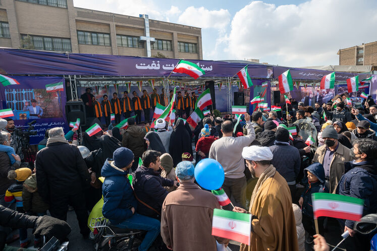 راهپیمایی باشکوه چهل و چهارمین سالروز پیروزی انقلاب اسلامی